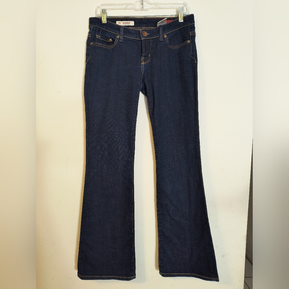 X2 Low Rise, Flare Denim